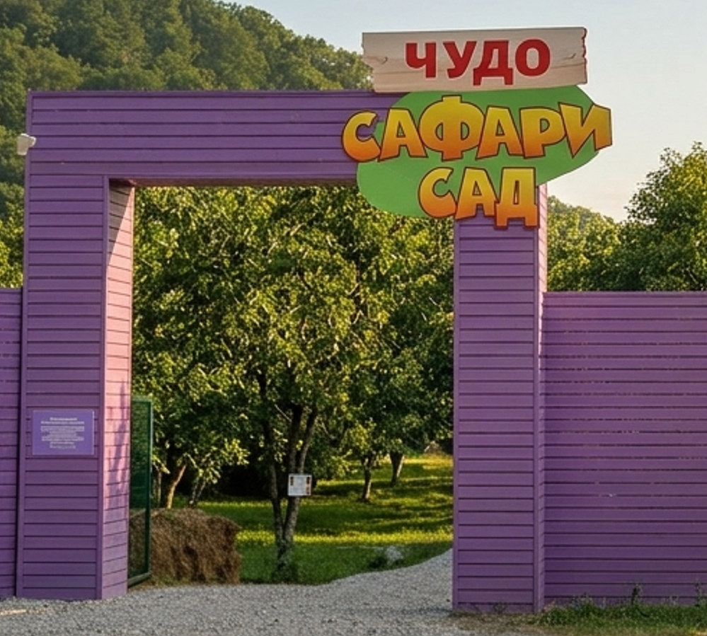 Чудо сафари сад Сочи